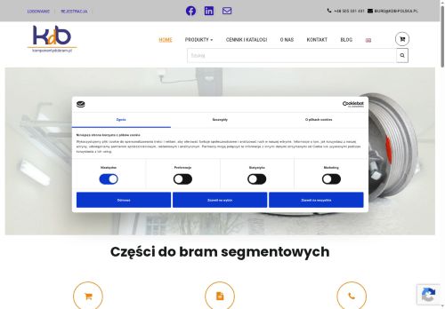 „KOMPONENTY DO BRAM” SPÓŁKA Z OGRANICZONĄ ODPOWIEDZIALNOŚCIĄ